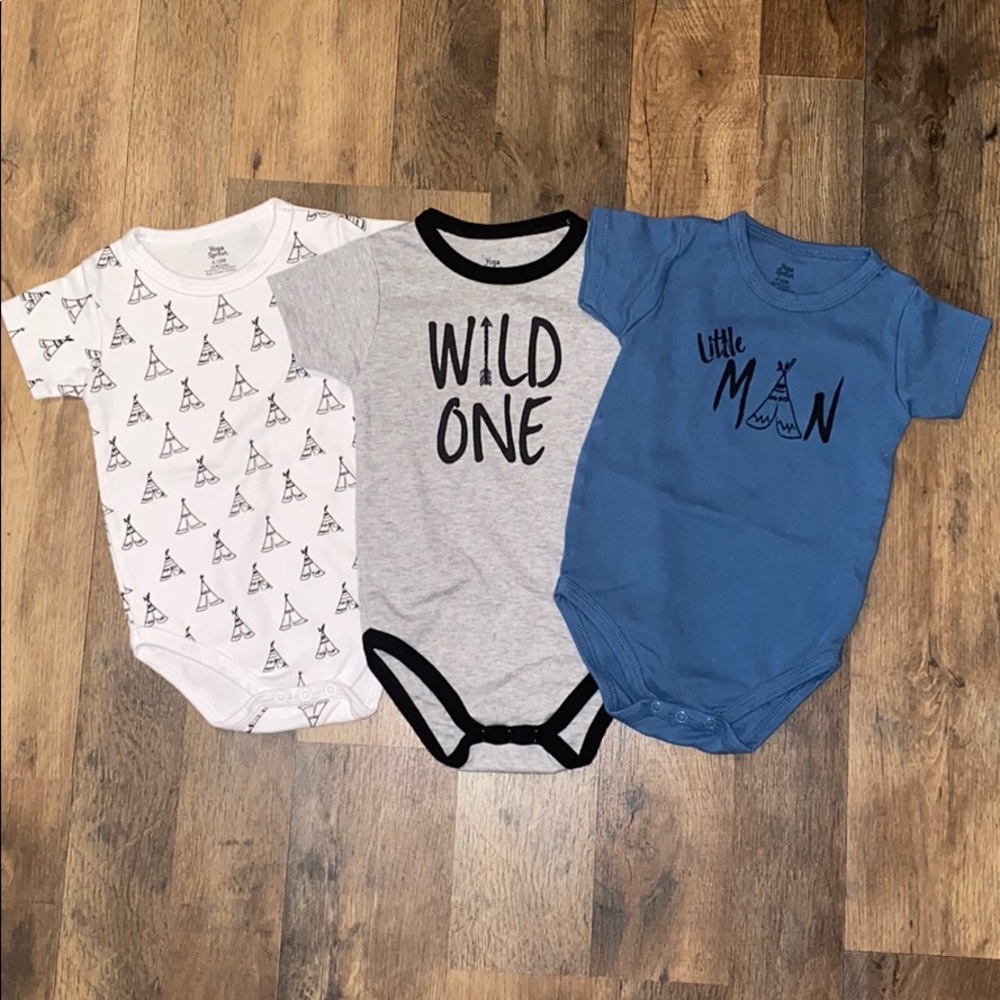 Yoga Sprout Onesie Bundle 9-12 Months